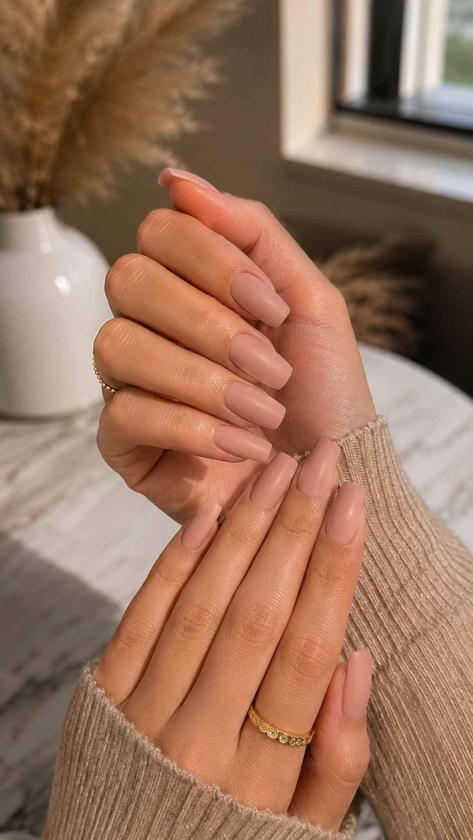 Add a Satin Finish to the Squoval Shape