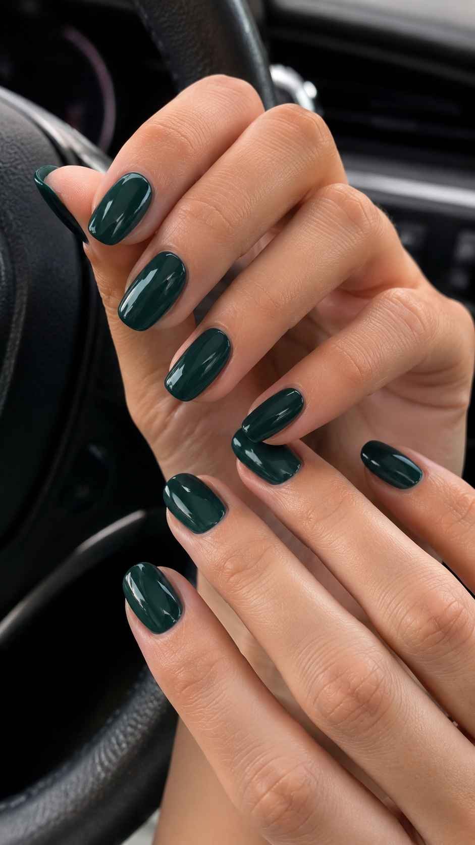 Bottle Green Nail Colors That Feel Bold and Refined