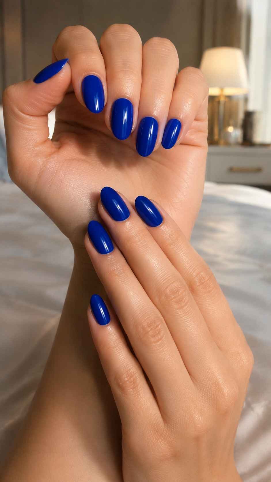Cobalt Ink Nail Colors for Clean Energy