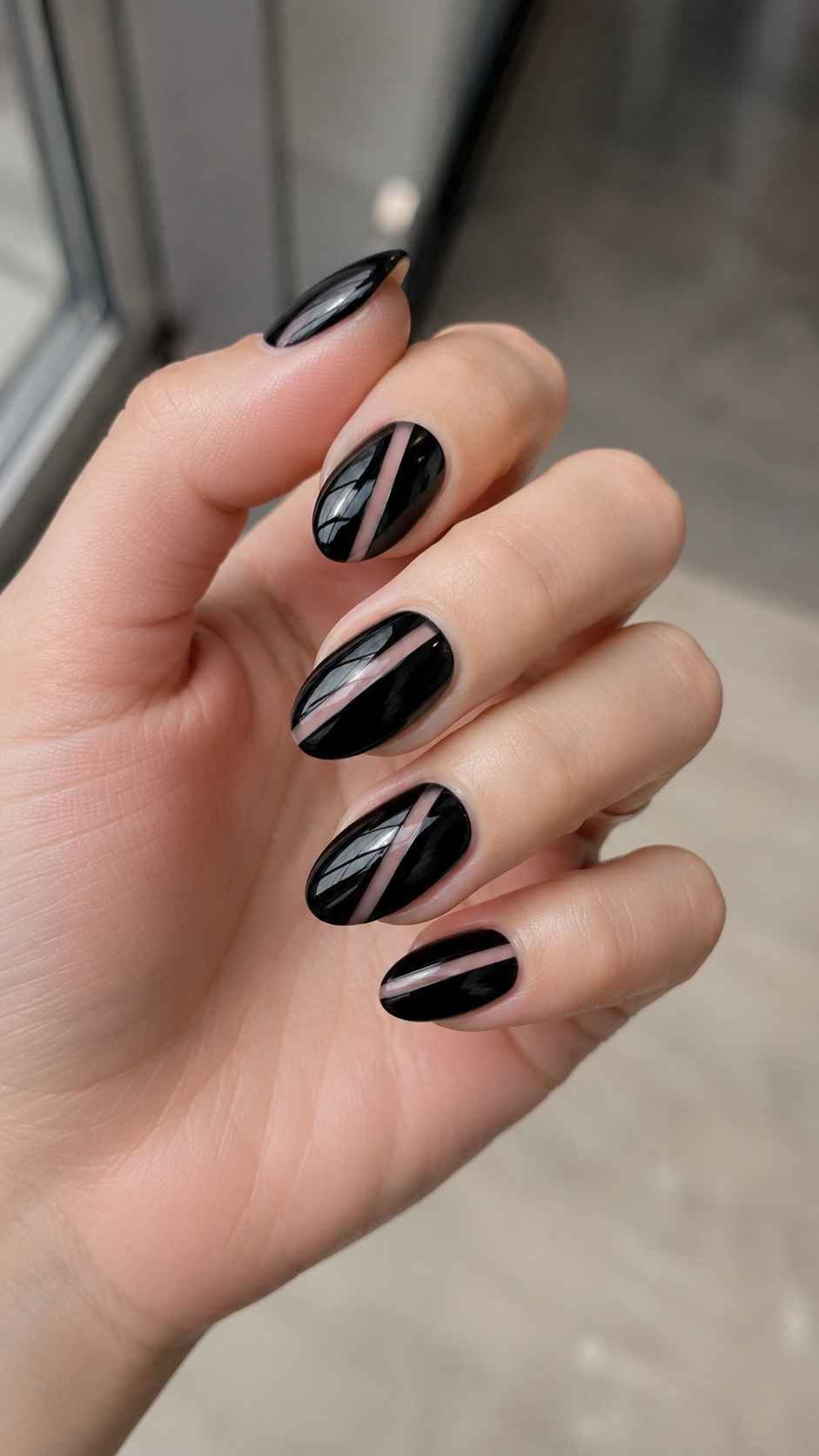 Cut Clear Seams Through Black