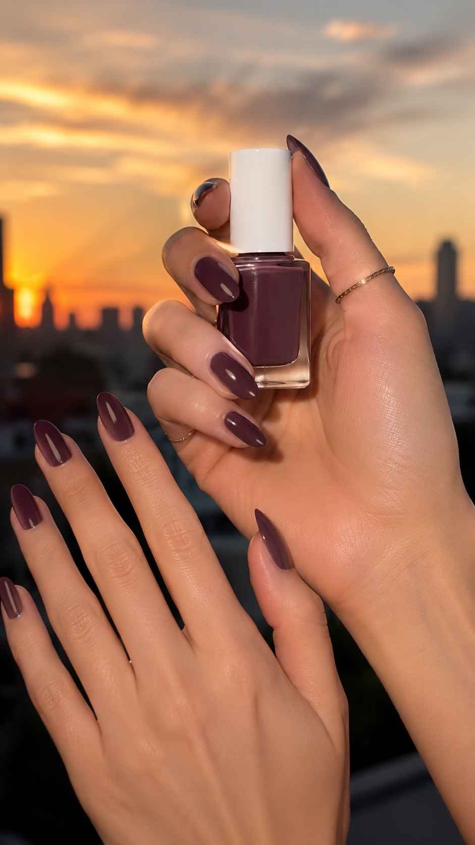 Deepen the Shade With a Plum Taupe Base