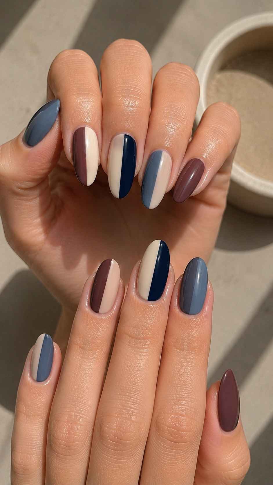 Divide the Nail With a Color Column