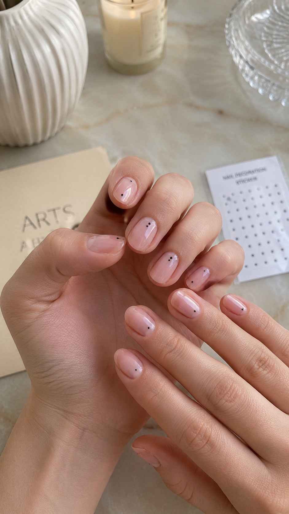 Micro Dot Nail Stickers