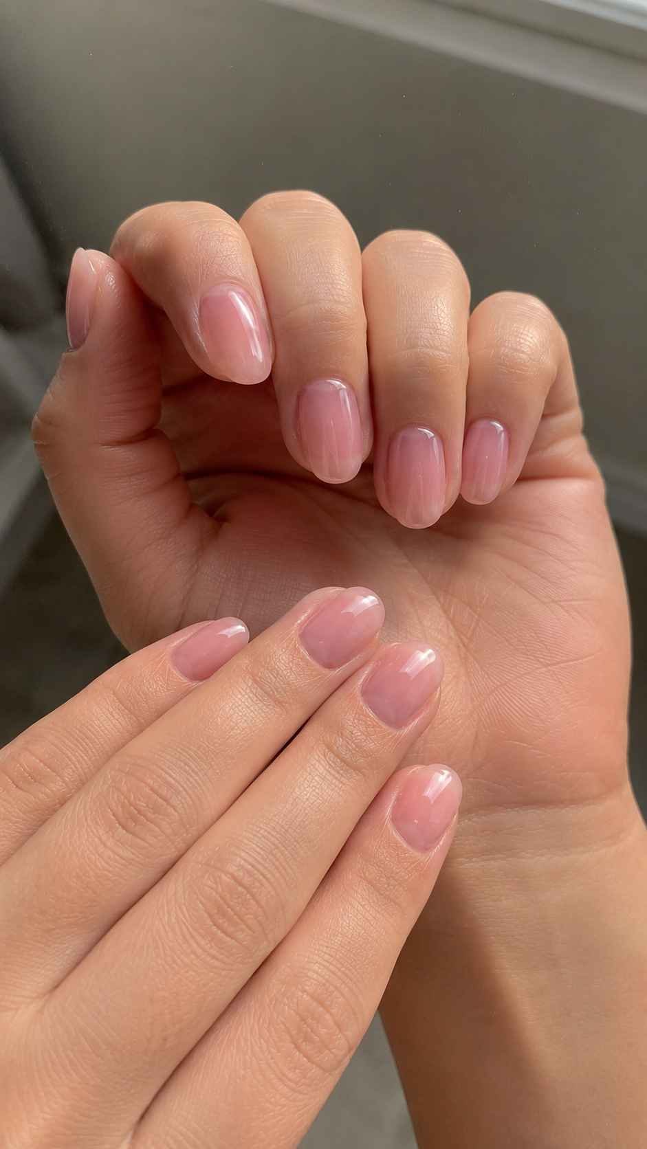 Mochi Glaze Nails With Soft Candy Shine