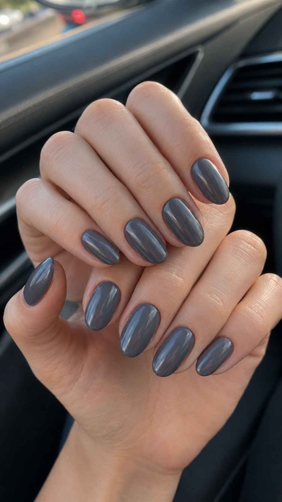 Oyster Charcoal Nail Colors for Modern Depth