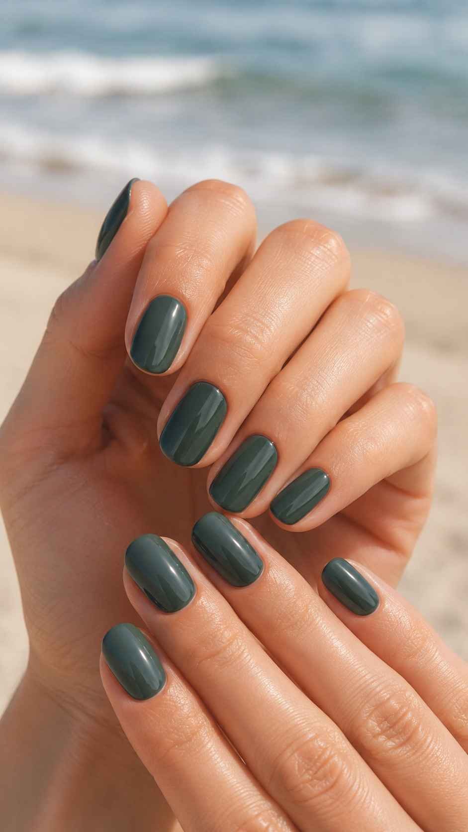 Soften Bottle Green With a Smoky Finish