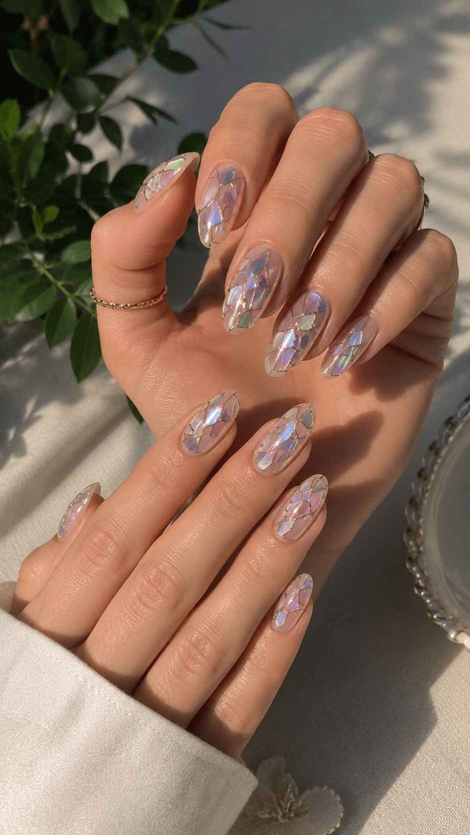 Stained Glass Nail Stickers