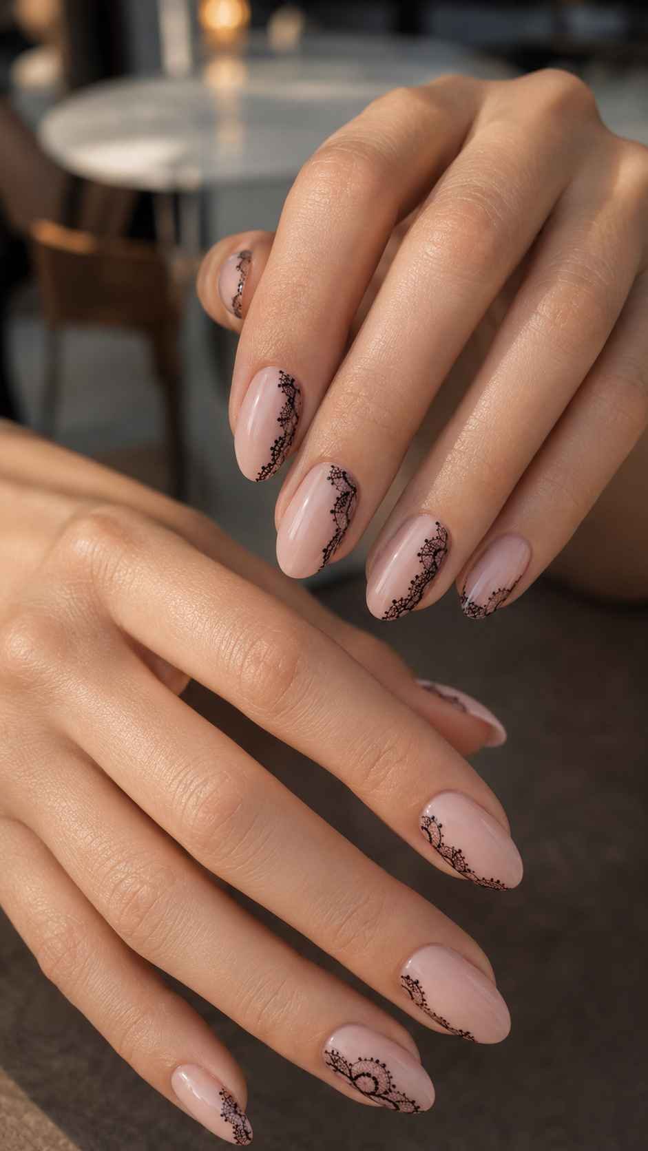 Trace a Fine Lace Border