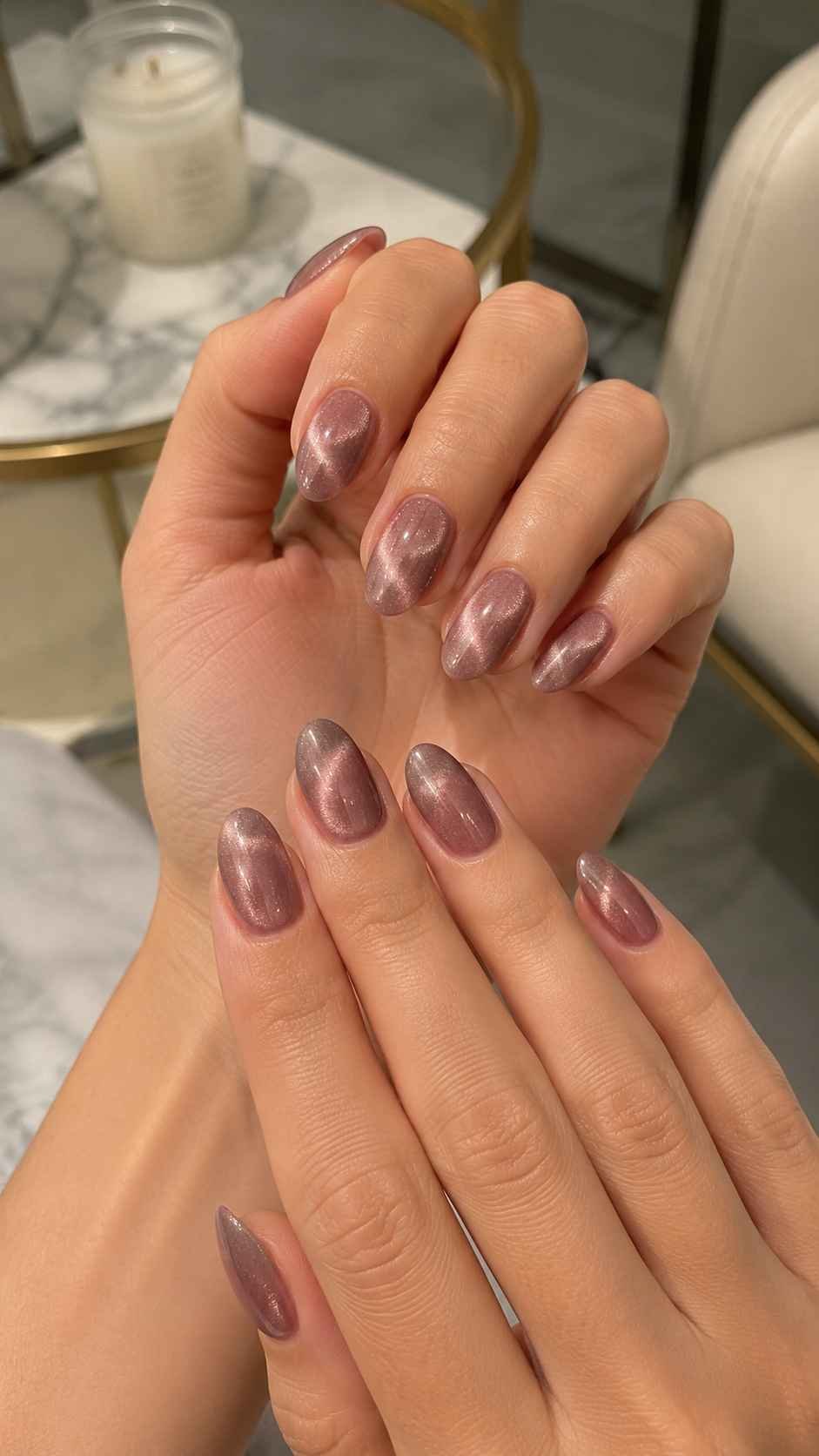 Velvet Cat Eye Gel Stickers