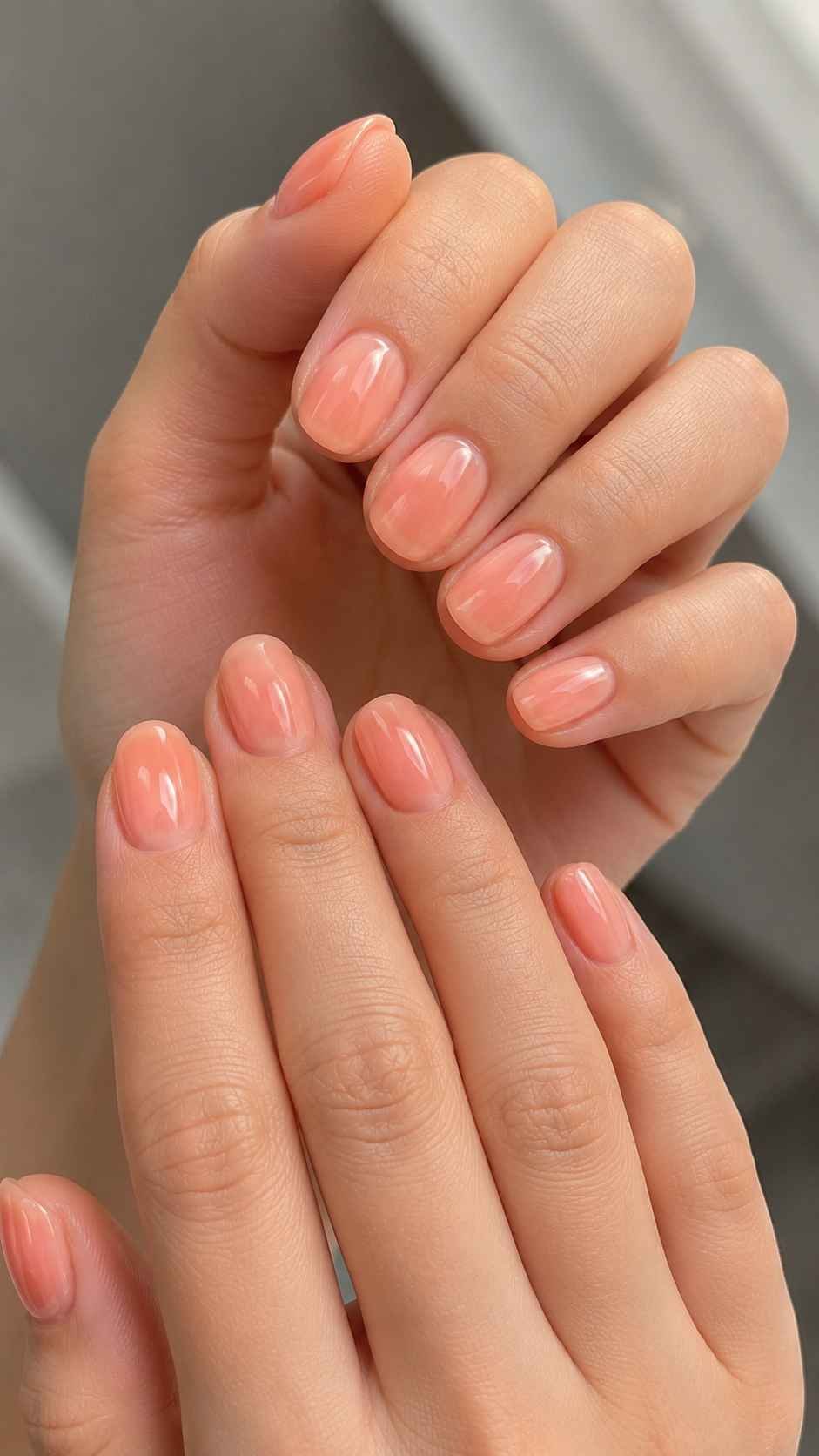 Warm the Look With Peach Mochi