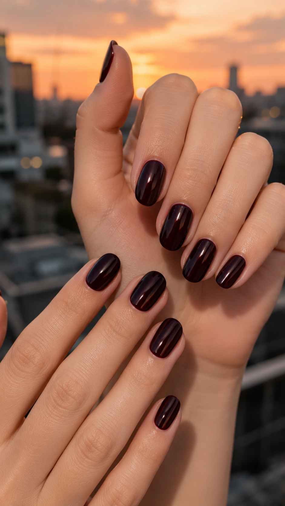 Wear Blackened Cherry for Evening Outfits