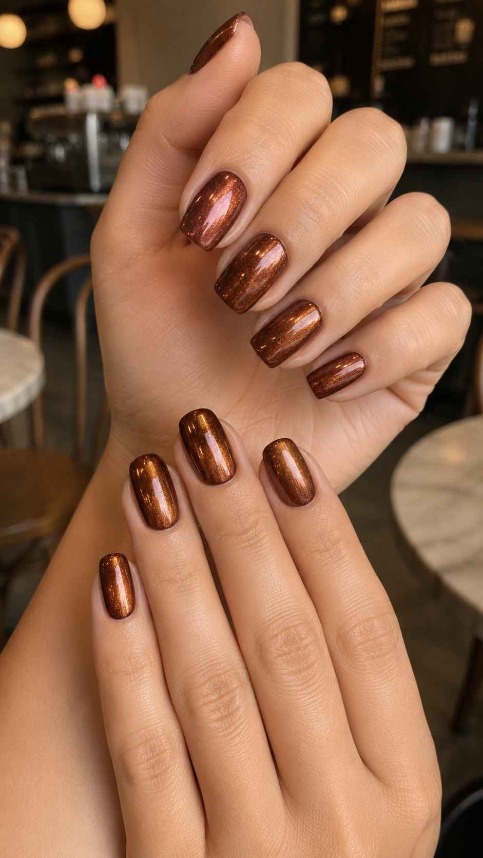 Wear Deep Penny Copper for Stronger Contrast