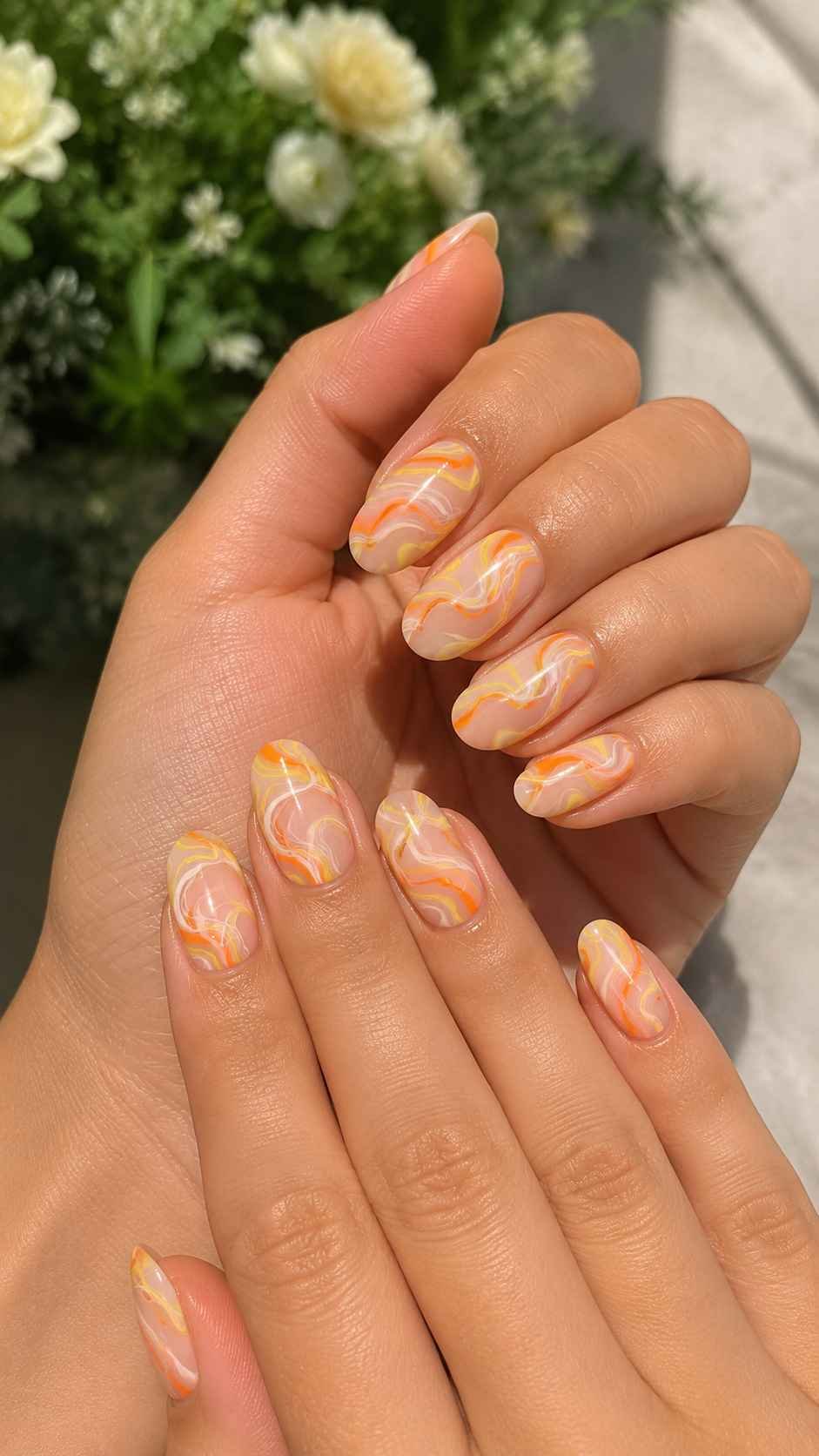 Citrus Wave Ribbons