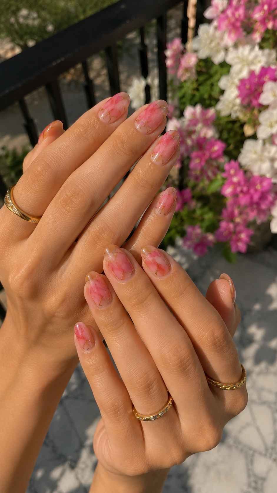 Coral Bloom Stains