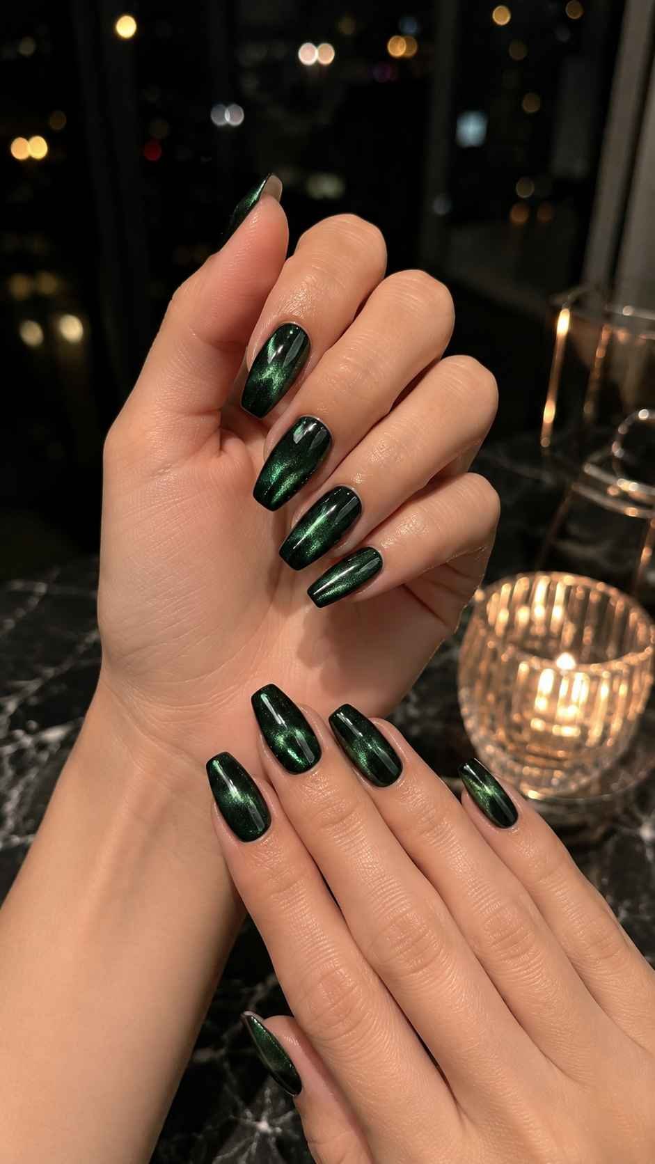 Emerald Glass Glow