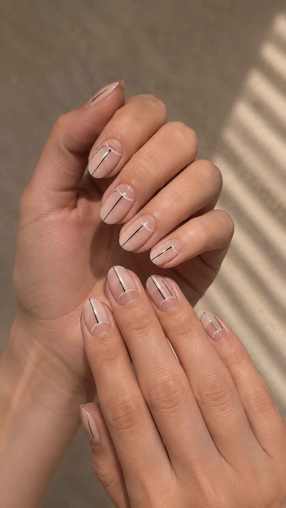 Negative Space Arcs Near the Cuticle
