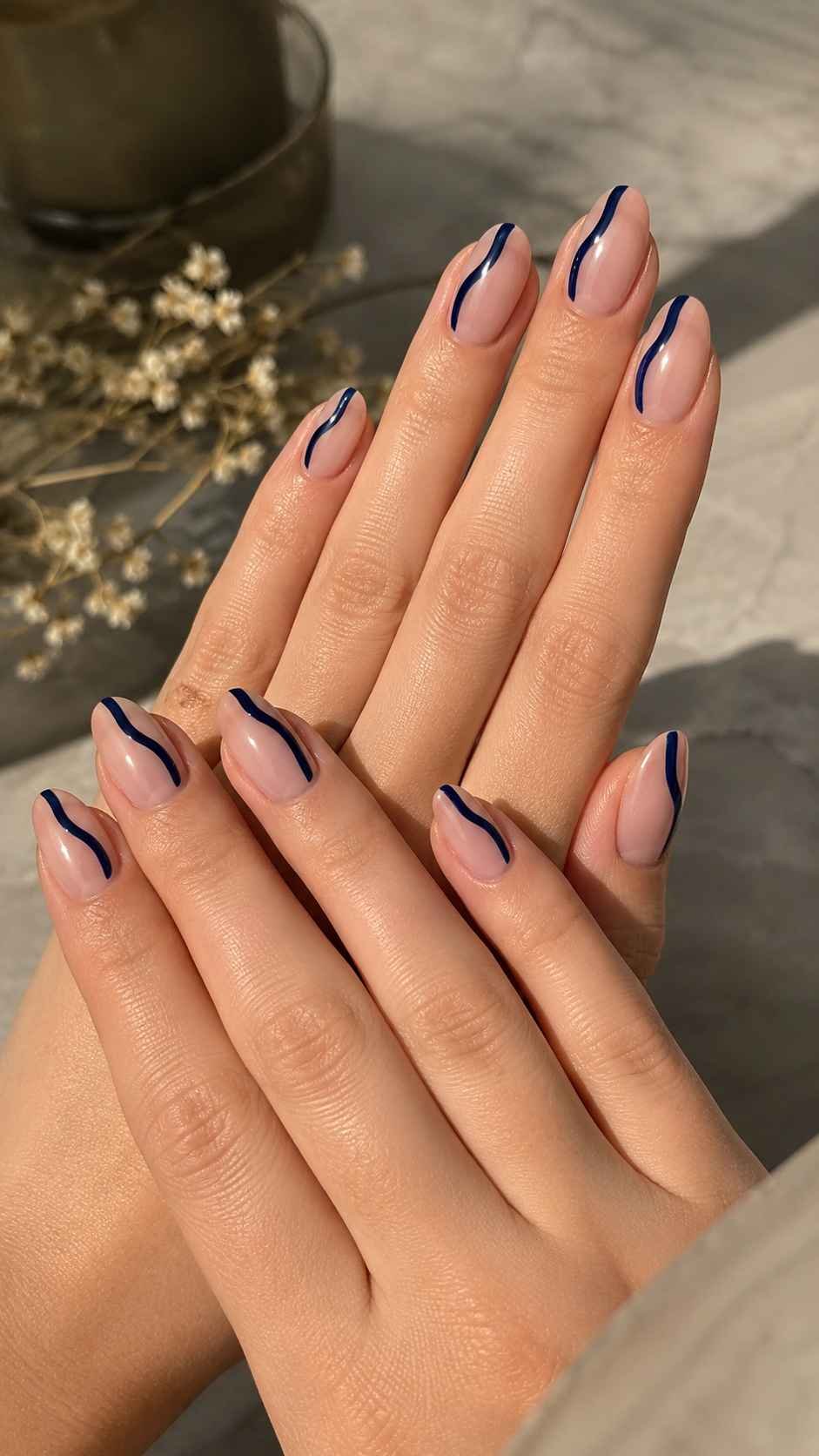 Paint One Offset Vertical Ribbon