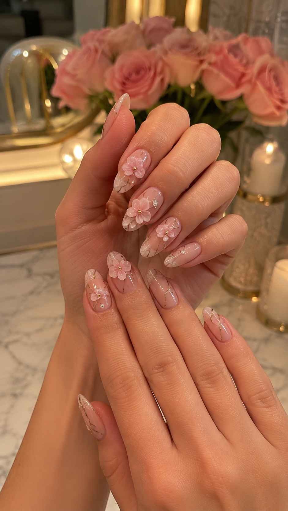Sculpted Petal Accent