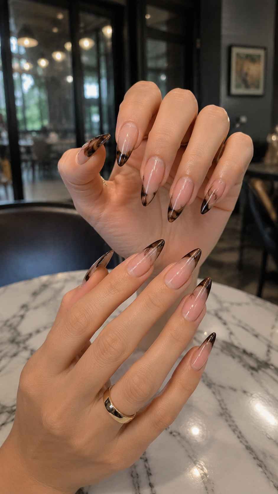 Shape Focused Acrylic Nails With Strong Personality