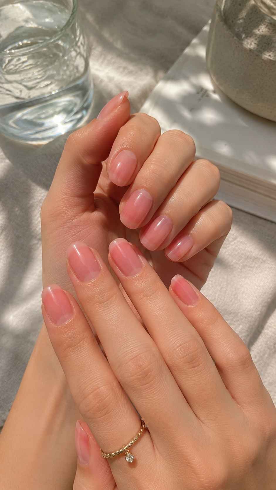 Sheer Tint Layers With a Fresh Glassy Finish