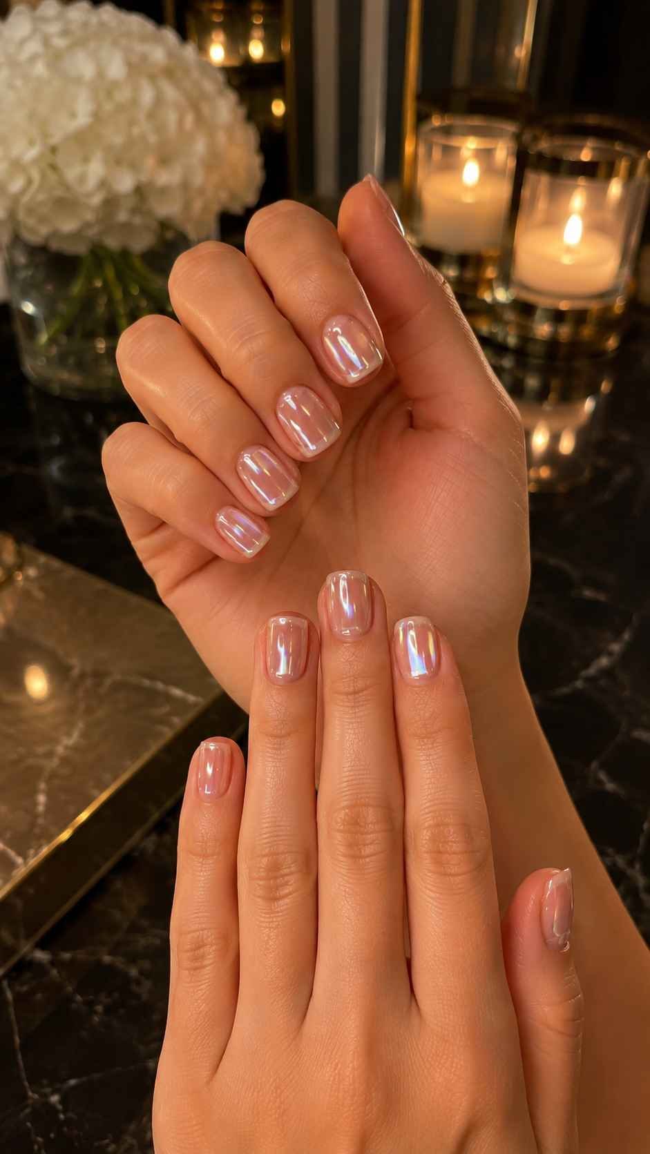 Short Square Glass Gloss
