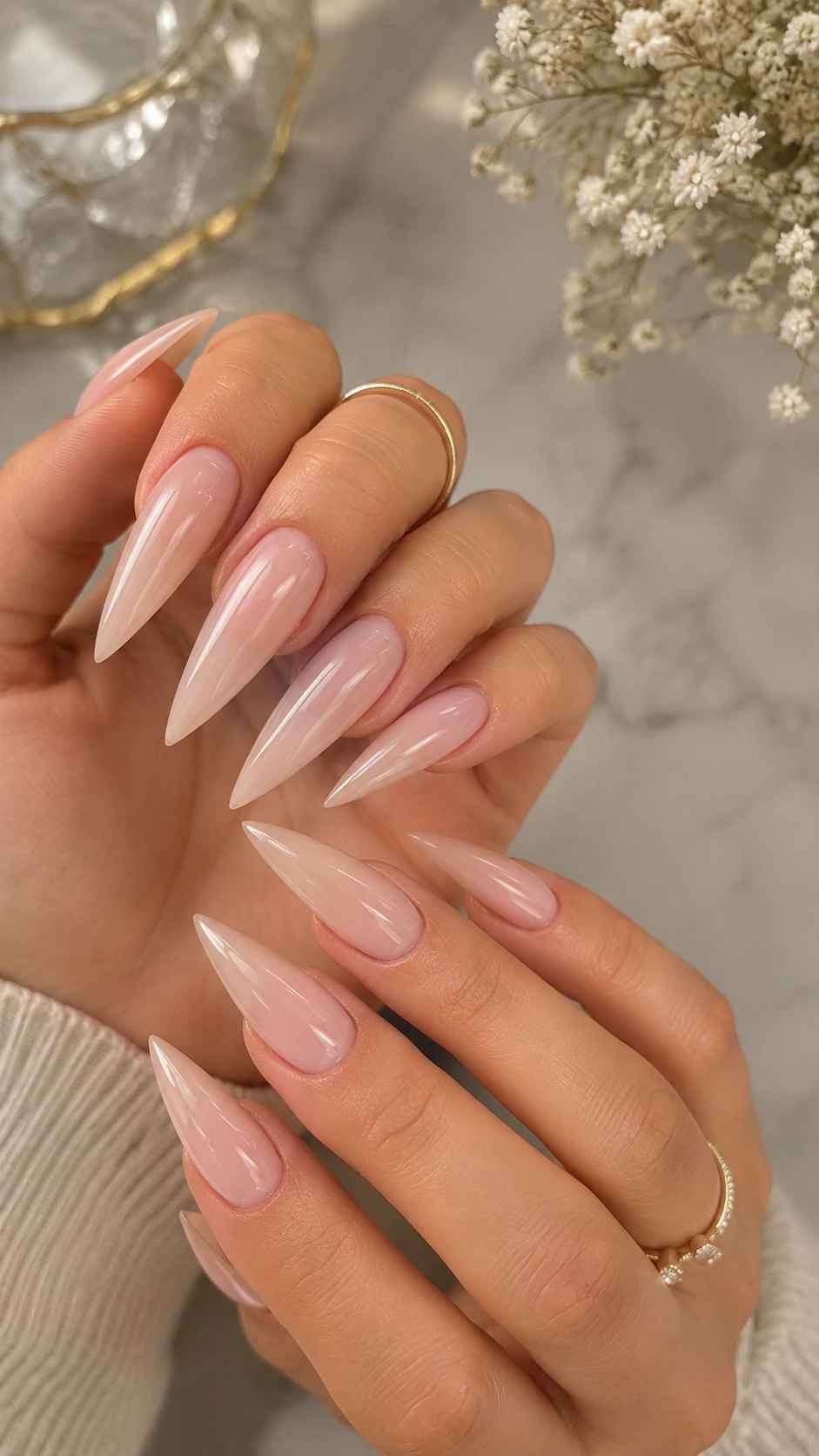 Sleek Stiletto Nails