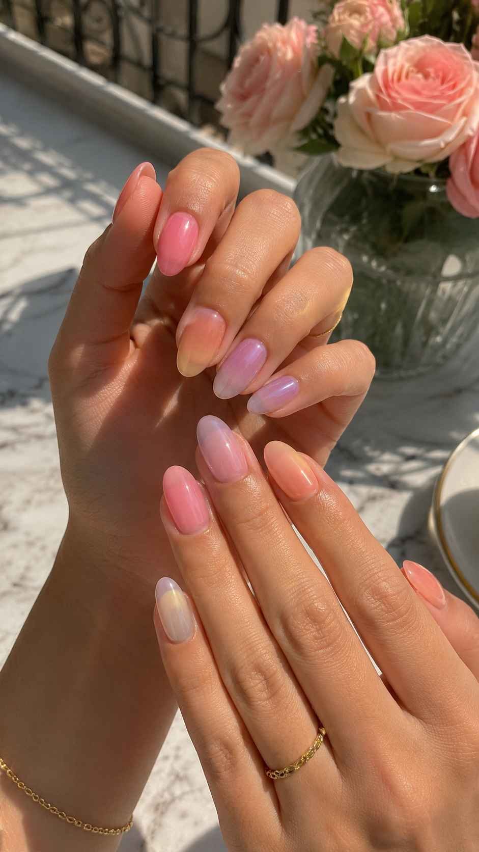 Sorbet Wash Nail Polish Designs