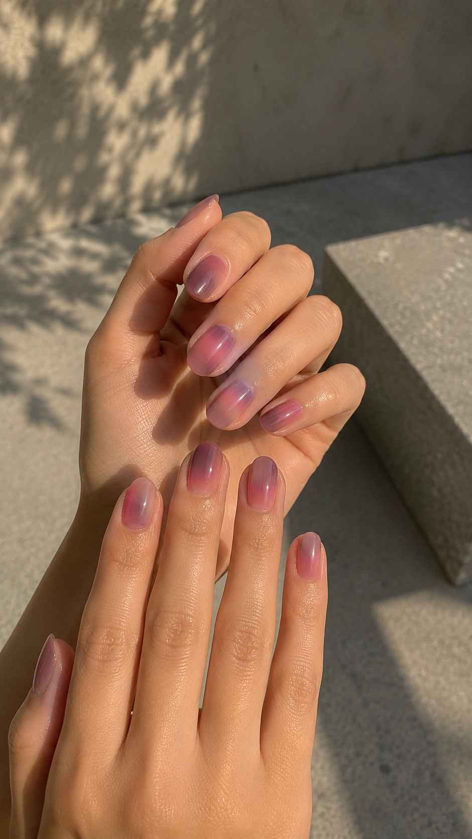 Try a Plum and Rose Evening Haze
