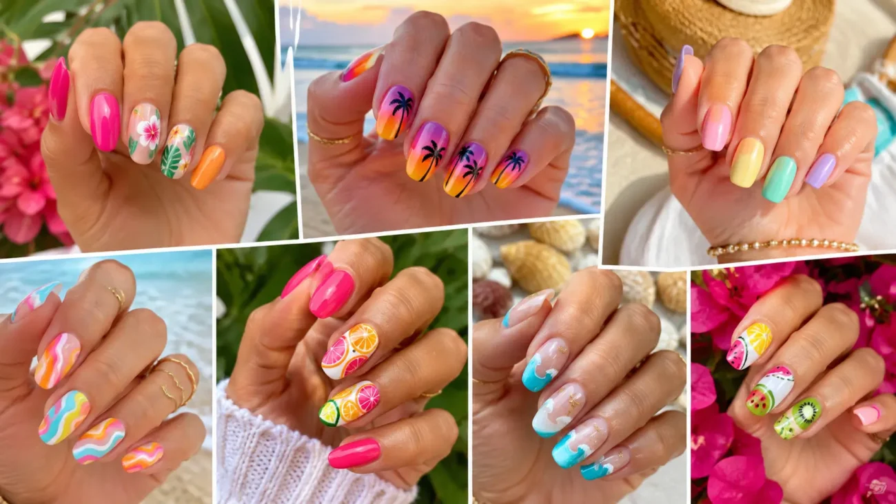 Summer Colorful Nails